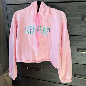 Lilly Pulitzer Cropped hoodie